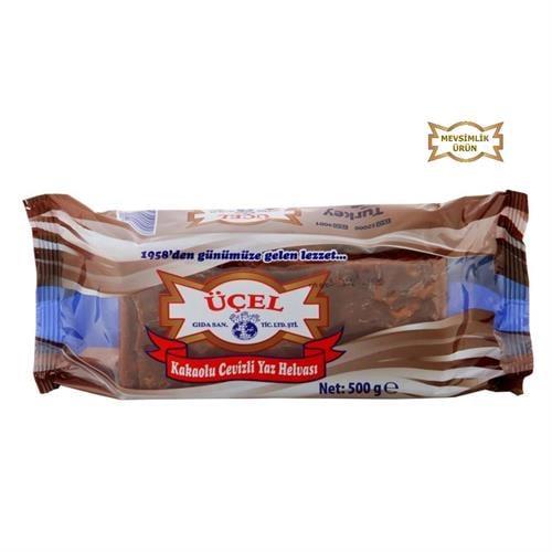 Üçel Helva Yazlık Kakaolu Cevizli 500 Gr
