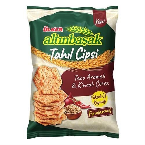 Ülker Altınbaşak Tahıl Cipsi Tacolu & Kinoalı 50 g