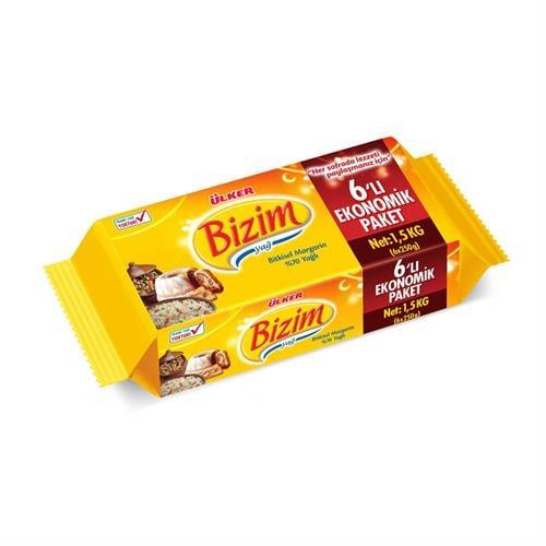 Ülker Bizim Margarin 6 Al 5 Öde 6 x 250 g