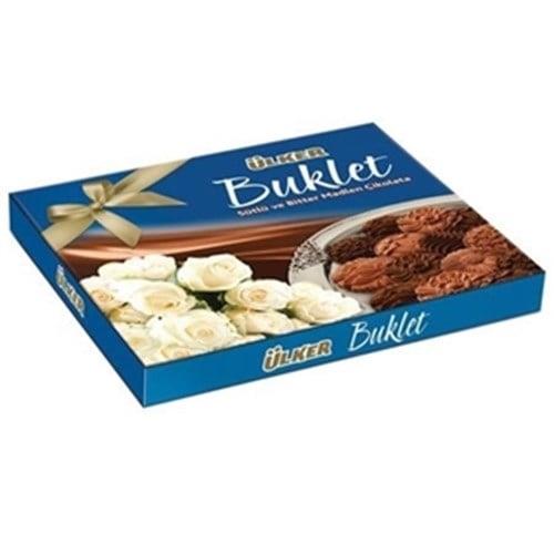 Ülker Buklet Sütlü ve Bitter Madlen Çikolata 208 Gr