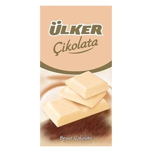 Ülker Çikolata Beyaz Tablet 70 g