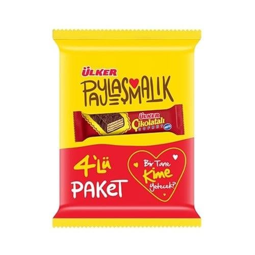 Ülker Çikolatalı Gofret 4 lü paket 144 g