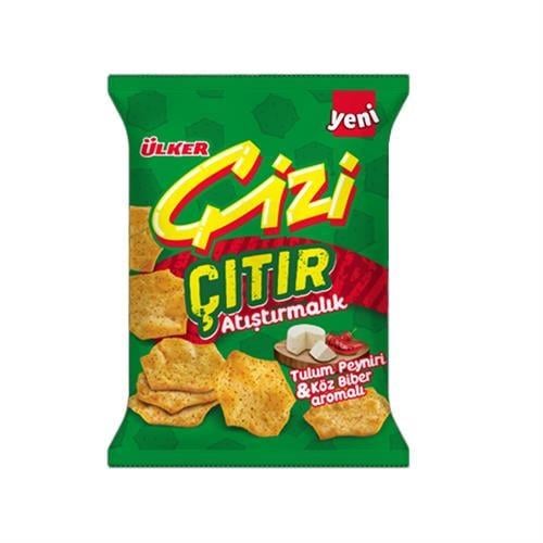Ülker Çizi Kraker Bisküvi Çıtır Atıştırmalık Tulum Peynirli 40 Gr