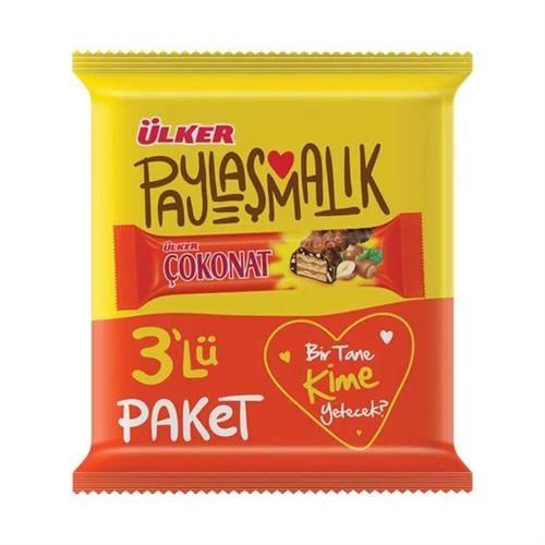 Ülker Çokonat Fındıklı Gofret 3x33 Gr
