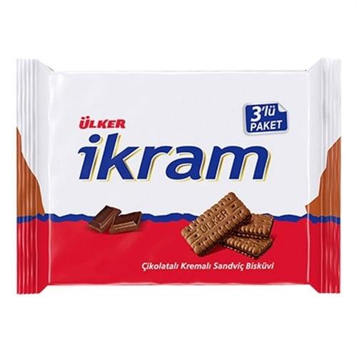 Ülker İkram Bisküvi Çikolatalı 252 Gr