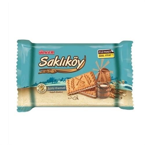 Ülker Saklıköy Sütlü Kremalı Yulaflı Bisküvi 264Gr