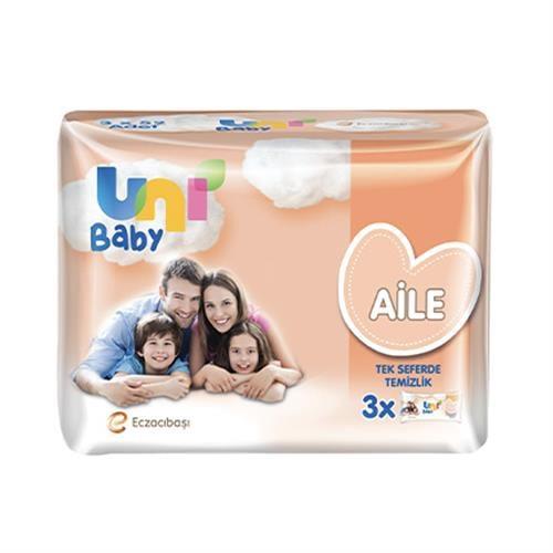 Uni Baby Aile Islak Mendil 3*52 Adet