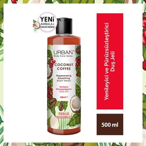 Urban Care Duş Jeli Coconut Coffee Yenileyici Pürüzsüzleştirici 500 ml