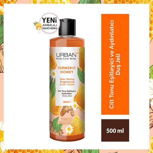 Urban Care Duş Jeli Turmeric Honey Cilt Tonu Eşitleyici Aydınlatıcı 500 ml