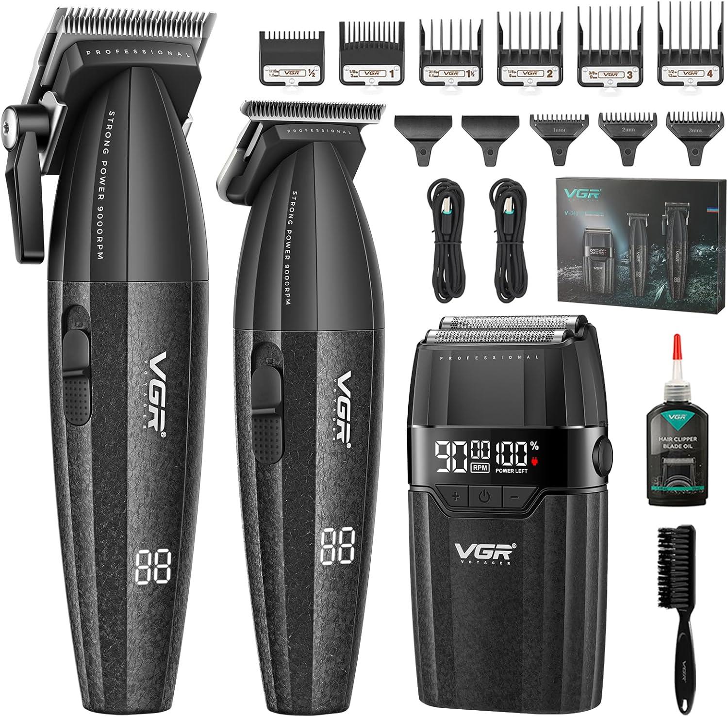 V-640 S3   VGR 3in1 Şarjlı Saç Sakal Traş Makinesi