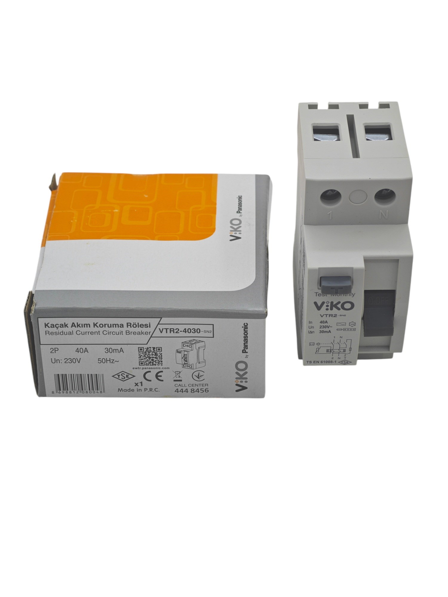 VTR2-4030-SN2   Viko Kaçak Akım Koruma Rolesi 40A