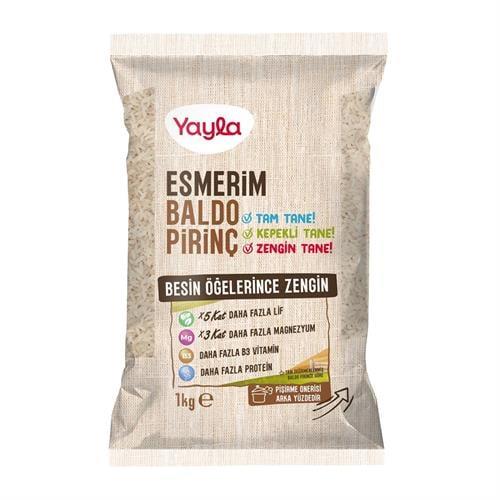 Yayla Esmerim Baldo Pirinç 1 kg