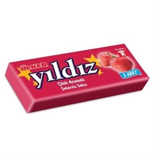 Yıldız Sakız Çilek Aromalı 5 li