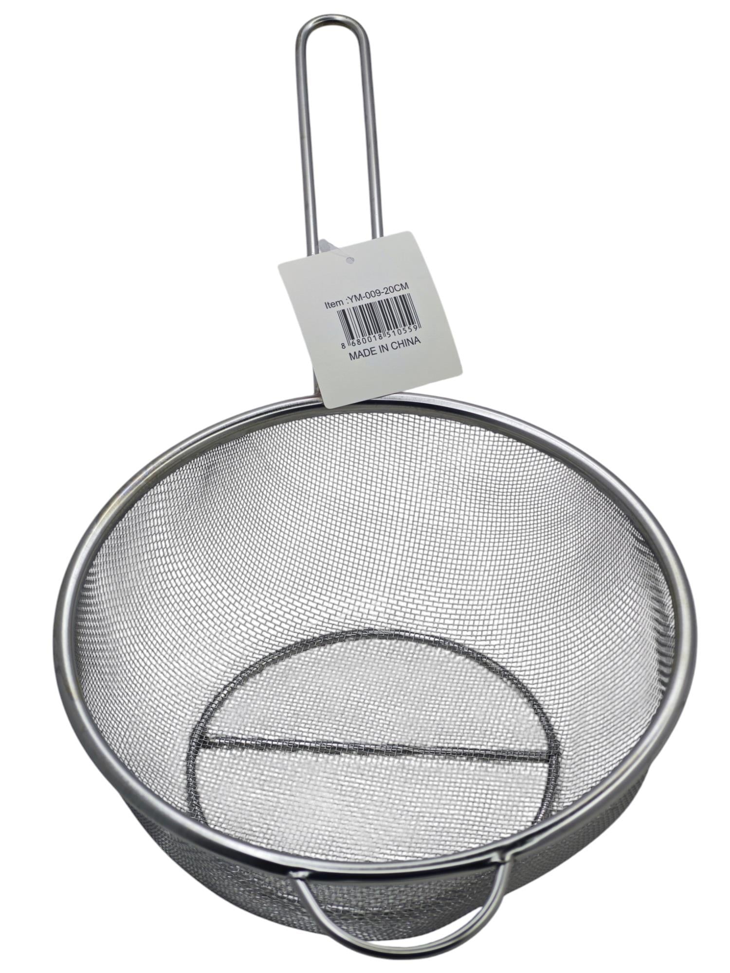 YM-009-20cm   Özcan Saplı Gümüş Süzgeç