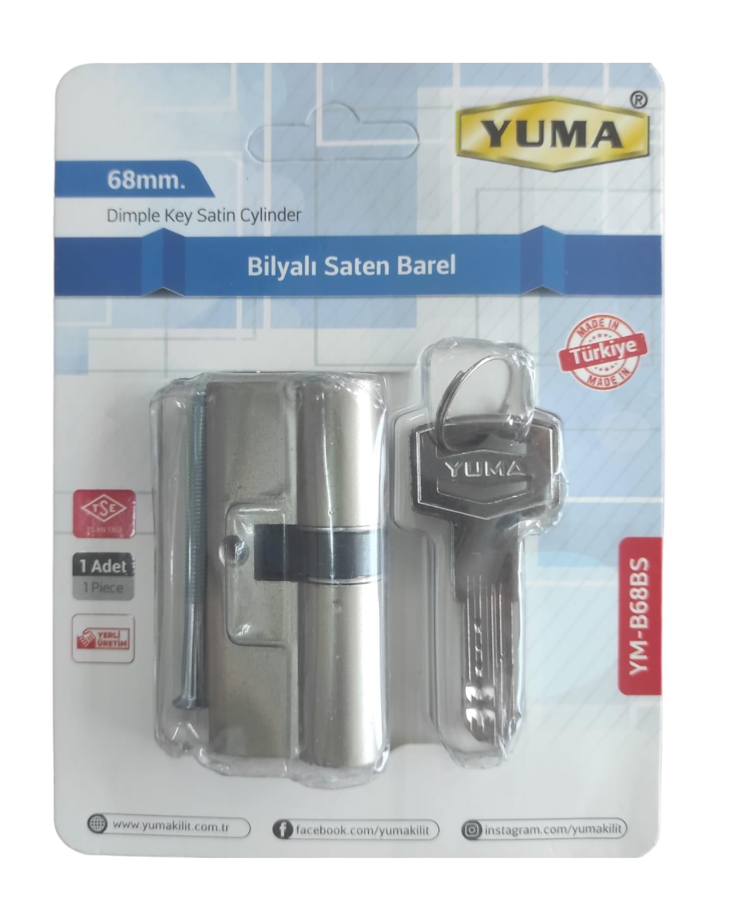 Yuma Bilyalı Saten Barel 68Mm