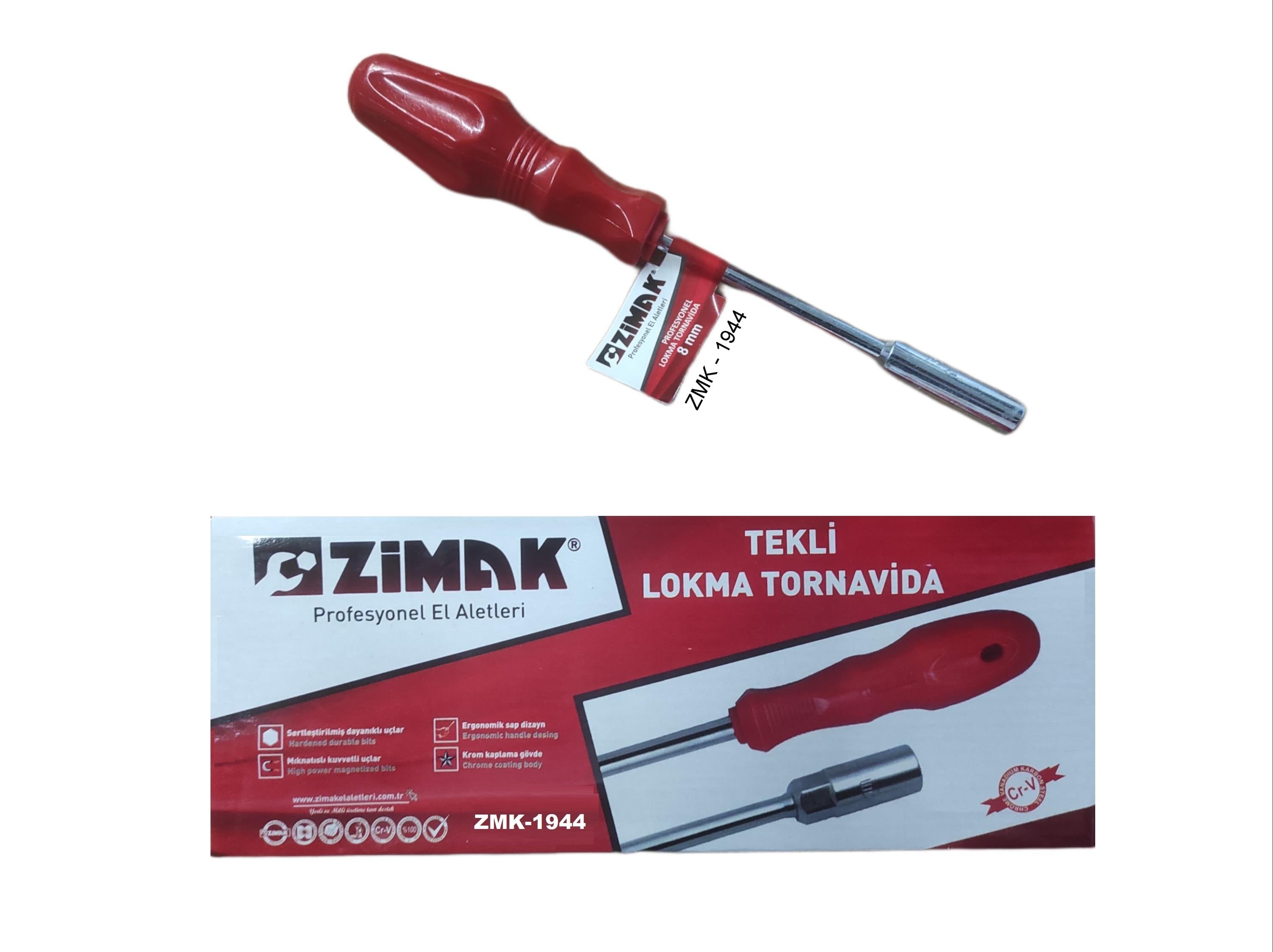 Zimak Lokma Tornavida 8Mm