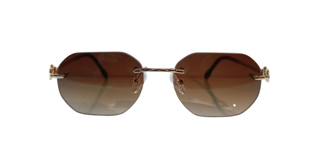 Michel Herbelin Brio Gold 8GN 53-18 G Unisex Güneş Gözlükleri