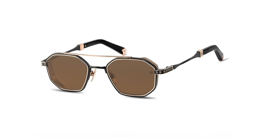 Forty Million NEXUS ONE M.BLK/ROSE GLD/620 51-22 G Unisex Güneş Gözlükleri