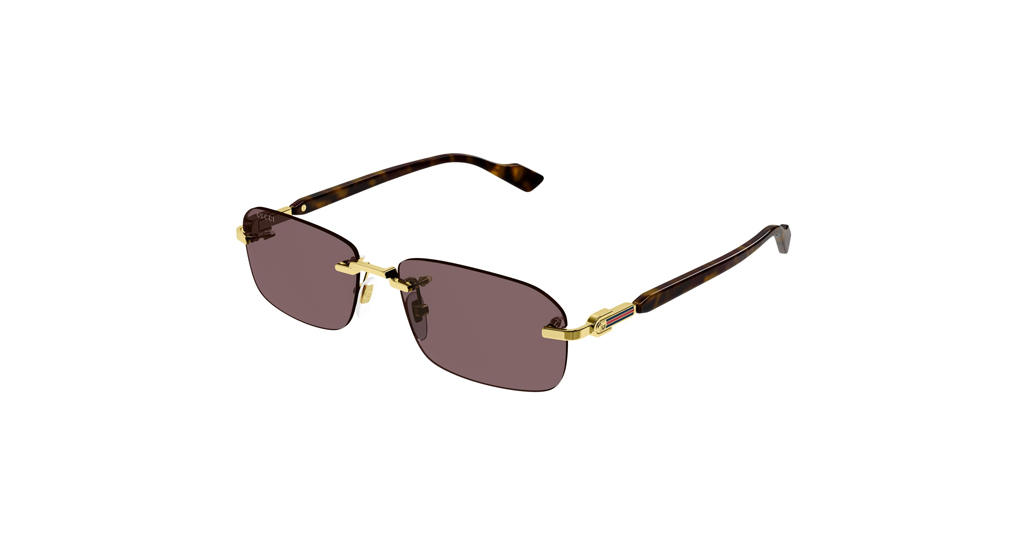 Gucci 1221S 002 56-16 G Erkek Güneş Gözlükleri