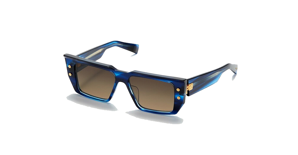 Balmain B-VI C BLU-GLD 54-14 Unisex Güneş Gözlükleri