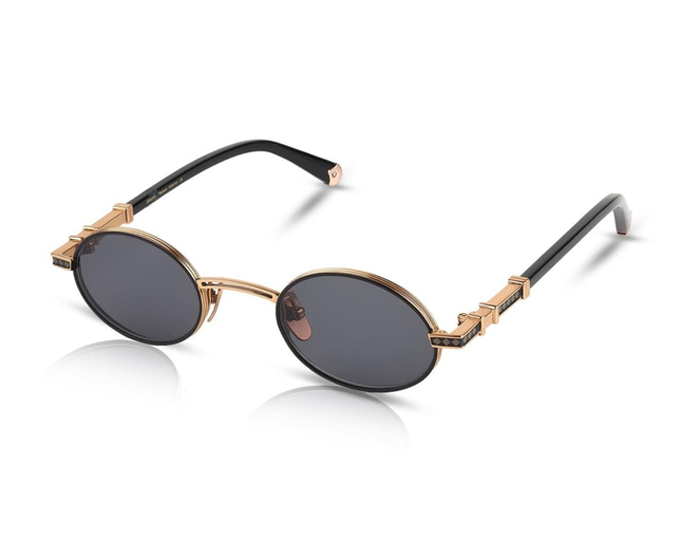 BARBATO-TWO ROSE GOLD/M.BLK/610 47-25 Unisex Güneş Gözlükleri