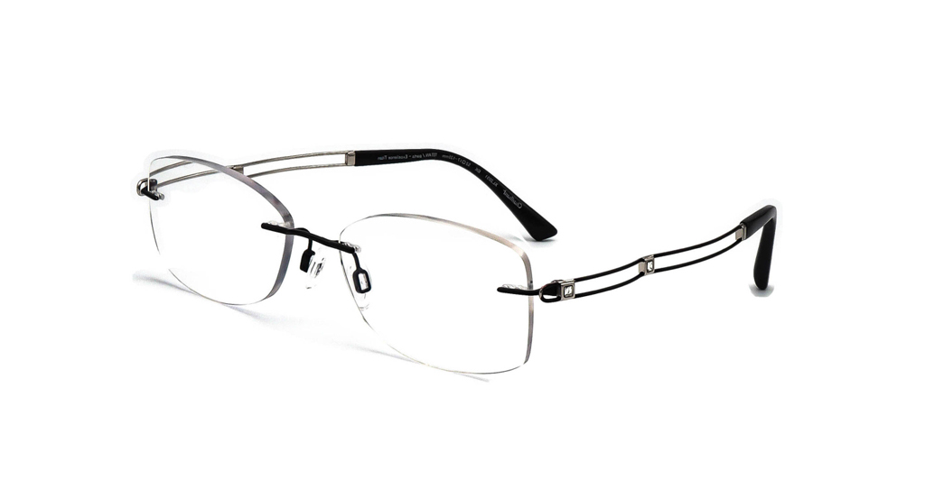 Charmant 2051 BK 52-17 kadın Optik Gözlükler