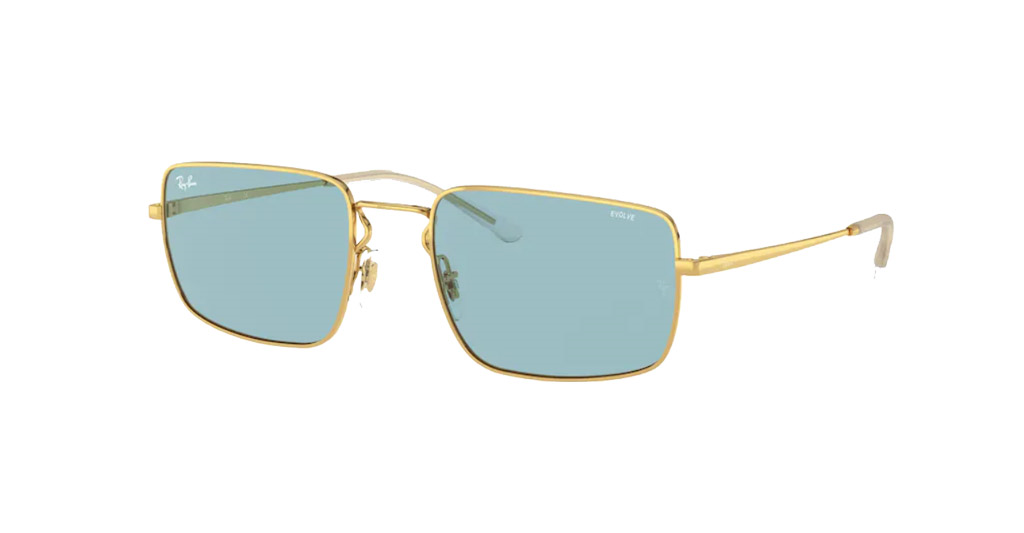 Rayban 3669 001/Q2 55 Unisex Güneş Gözlükleri
