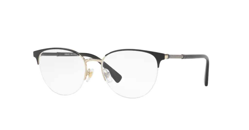 Versace 1247 1252 52-17 kadın Optik Gözlükler