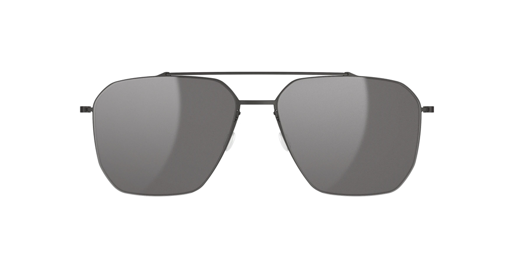 Lindberg 8804 076/157BL U9 / FÜME AYNA 54-15 G Unisex Güneş Gözlükleri