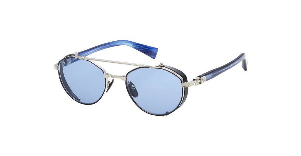 Balmain BRIGADE IV 120C SLV-BLU 52-20 Unisex Güneş Gözlükleri