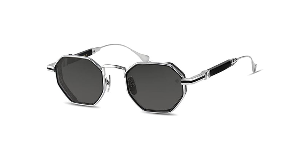 Forty Million ZENITH ONE SIL/M.BLK/610 49-23 G Erkek Güneş Gözlükleri