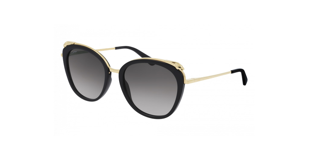 Cartier CT0150S 001 55-19 Kadın Güneş Gözlükleri