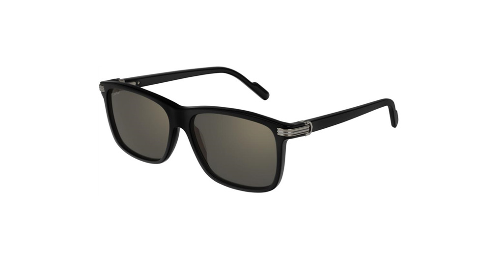 Cartier CT0160S 001 57-15 Erkek Güneş Gözlükleri