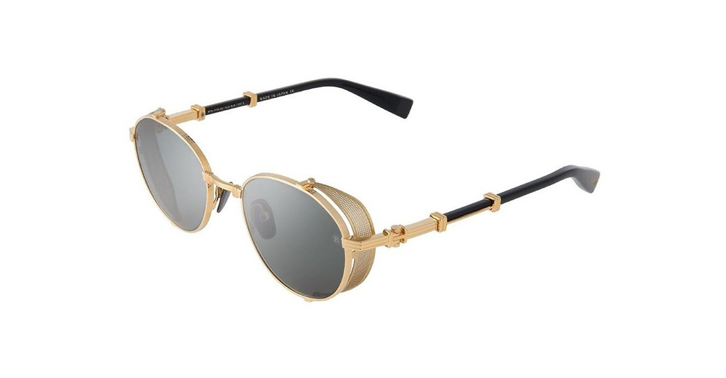 Balmain BRIGADE I 110A GLD-BLK 52 G Unisex Güneş Gözlükleri