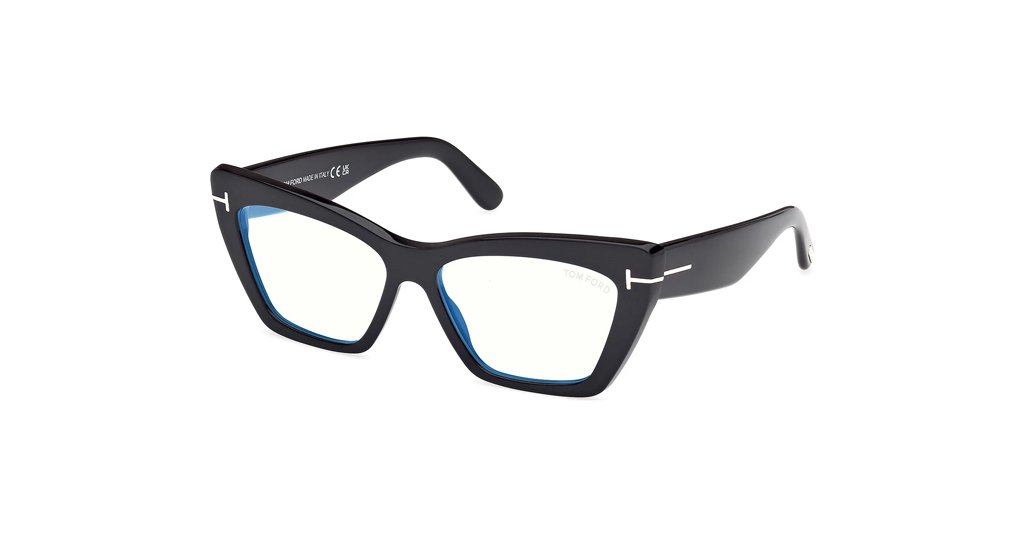 Tom Ford 6026 001 56 Kadın Optik Gözlükler