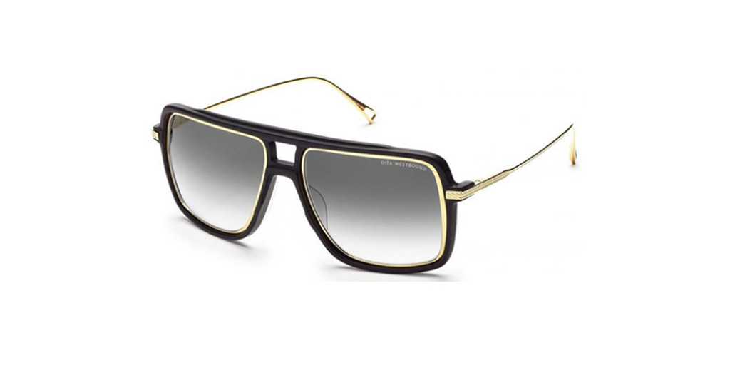 Dita WESTBOUND 19015 A-BLK-GLD 57-17 Güneş Gözlüğü