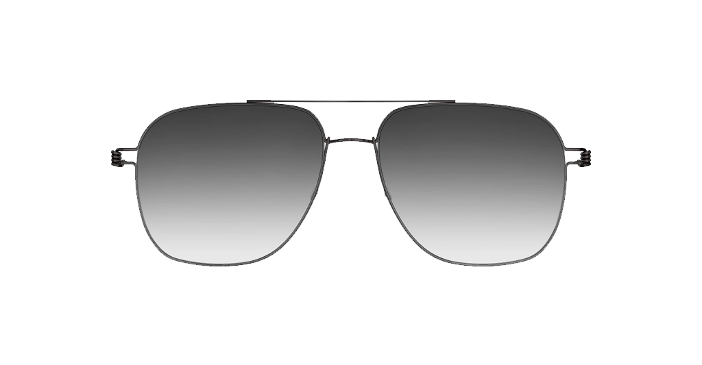 Lindberg 8210 FÜME DEG PU9 55-15 Erkek Güneş Gözlükleri