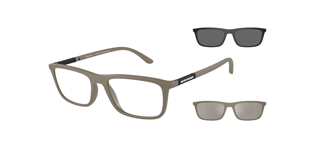 Emporio Armani 4160 54381W 55 Klipsli Gözlük