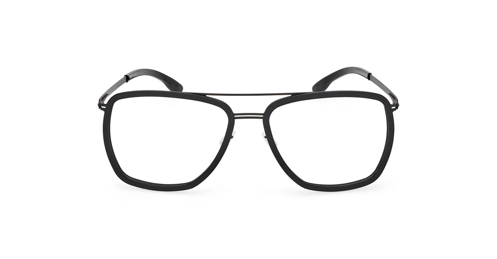 İc Berlin 5036 (MAGNUS) 002 (BLACK) 57-13 Erkek Optik Gözlükler