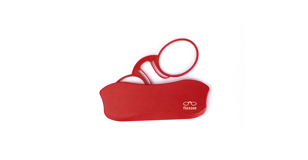Flexsee BURUN UCU KIRMIZI Unisex Optik Gözlükler