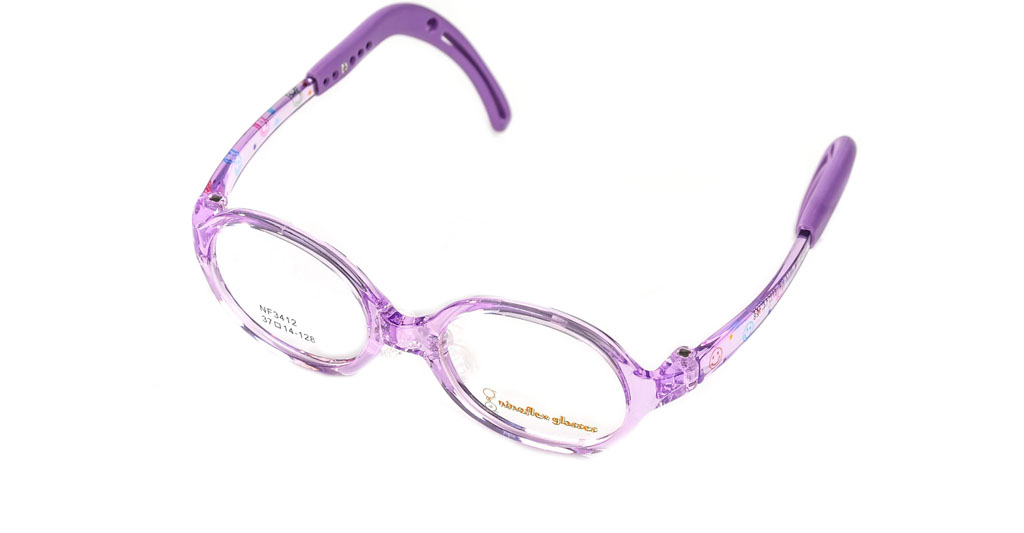 NinoFlex 3412 C4 37-14-128 çocuk Optik Gözlükler