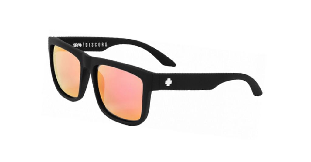 SPY DISCORD MAT BLACK-PINK G Unisex Güneş Gözlükleri
