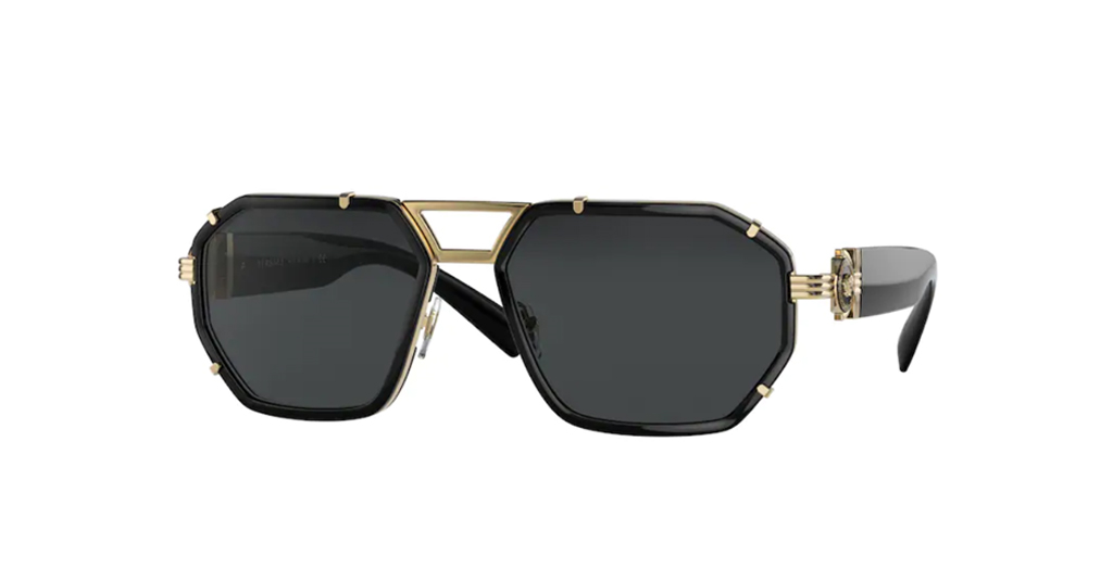 Versace 2228 100287 59 Unisex Güneş Gözlükleri