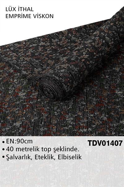 Yeni Sezon Dar En Pamuk Viskon Top Kumaş TDV01407