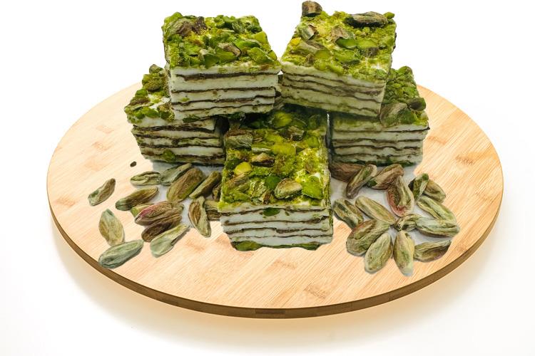 Lokum Kat Kat Tane Fıstıklı Çikolatalı 1 Kg