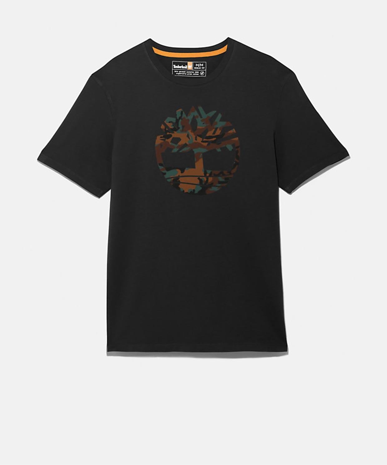TIMBERLAND  SS Camo Tree Logo T TB0A6CFJ0011