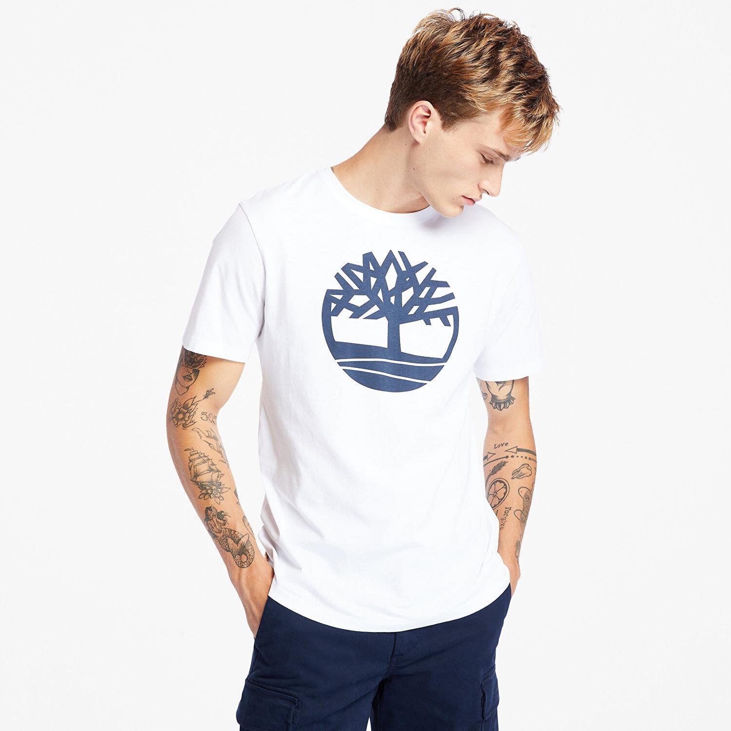 TIMBERLAND Tree Logo Short Sleeve Tee TB0A2C2R1001