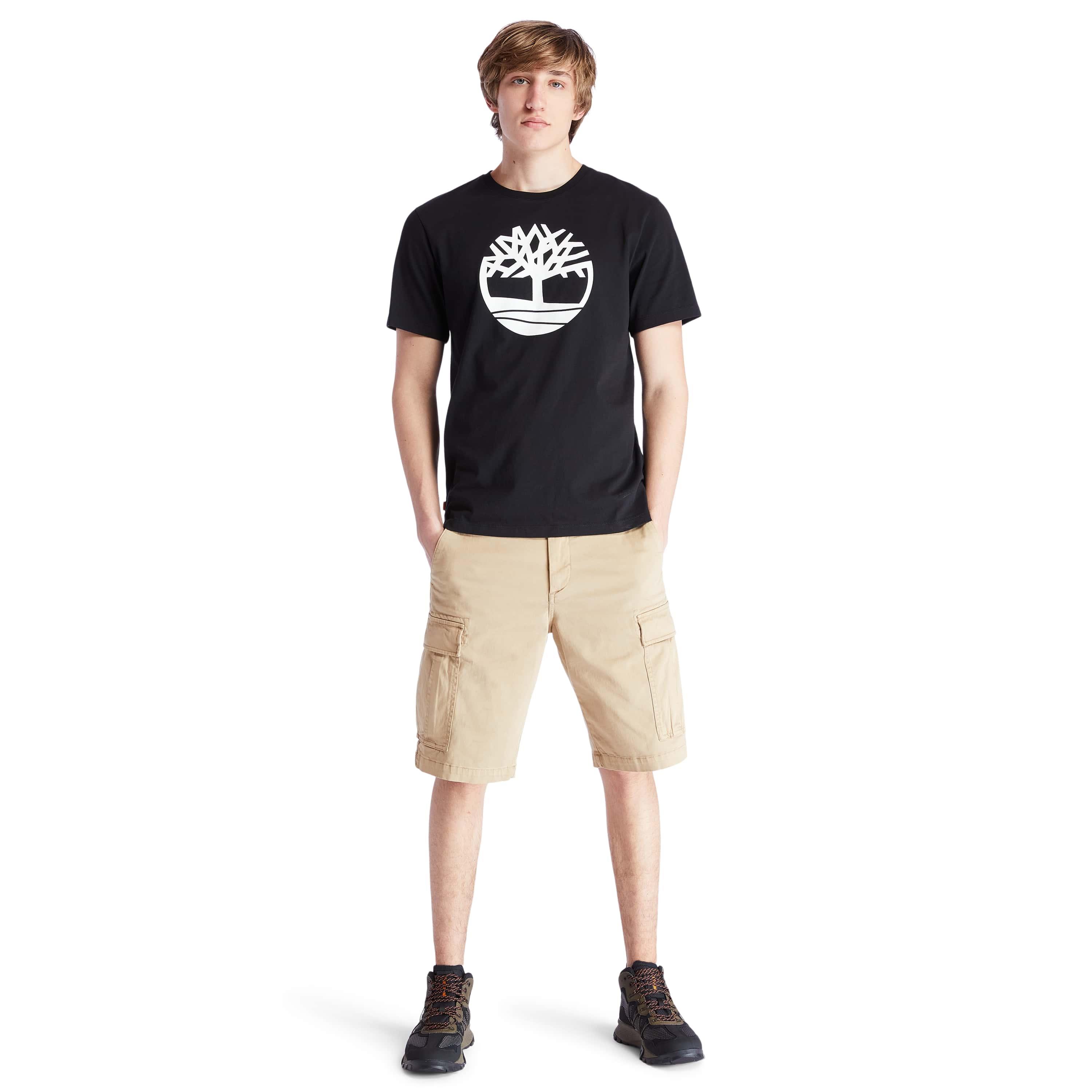 TIMBERLAND Tree Logo Short Sleeve Tee TB0A2C2R0011