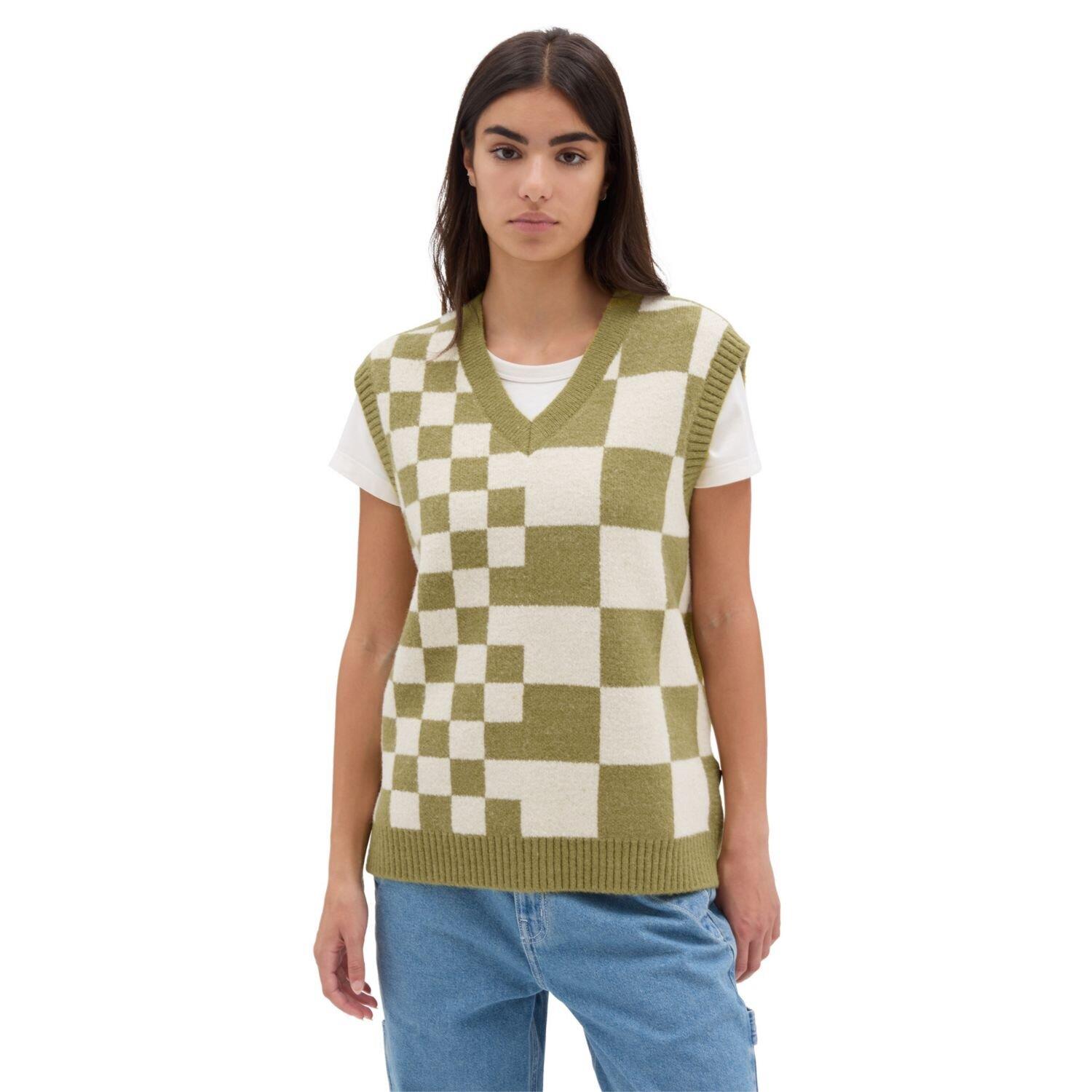 VANS COURTYARD CHECKER SWEATER VEST VN000F6WBD41