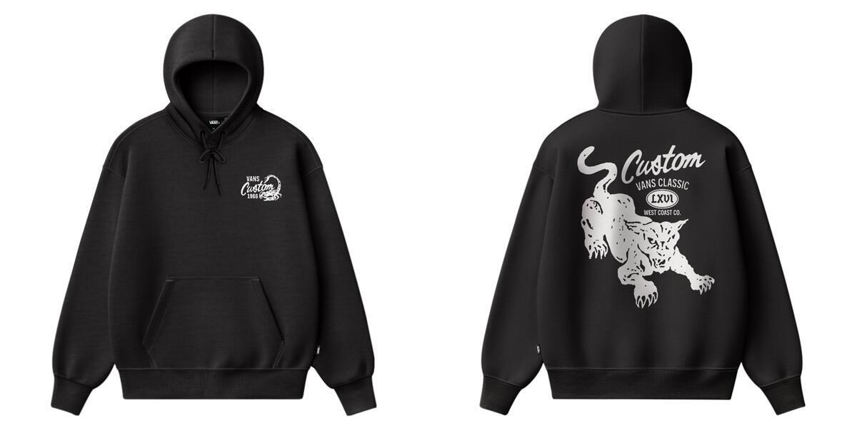 vans Custom Cat Pullover VN0010DVBLK1